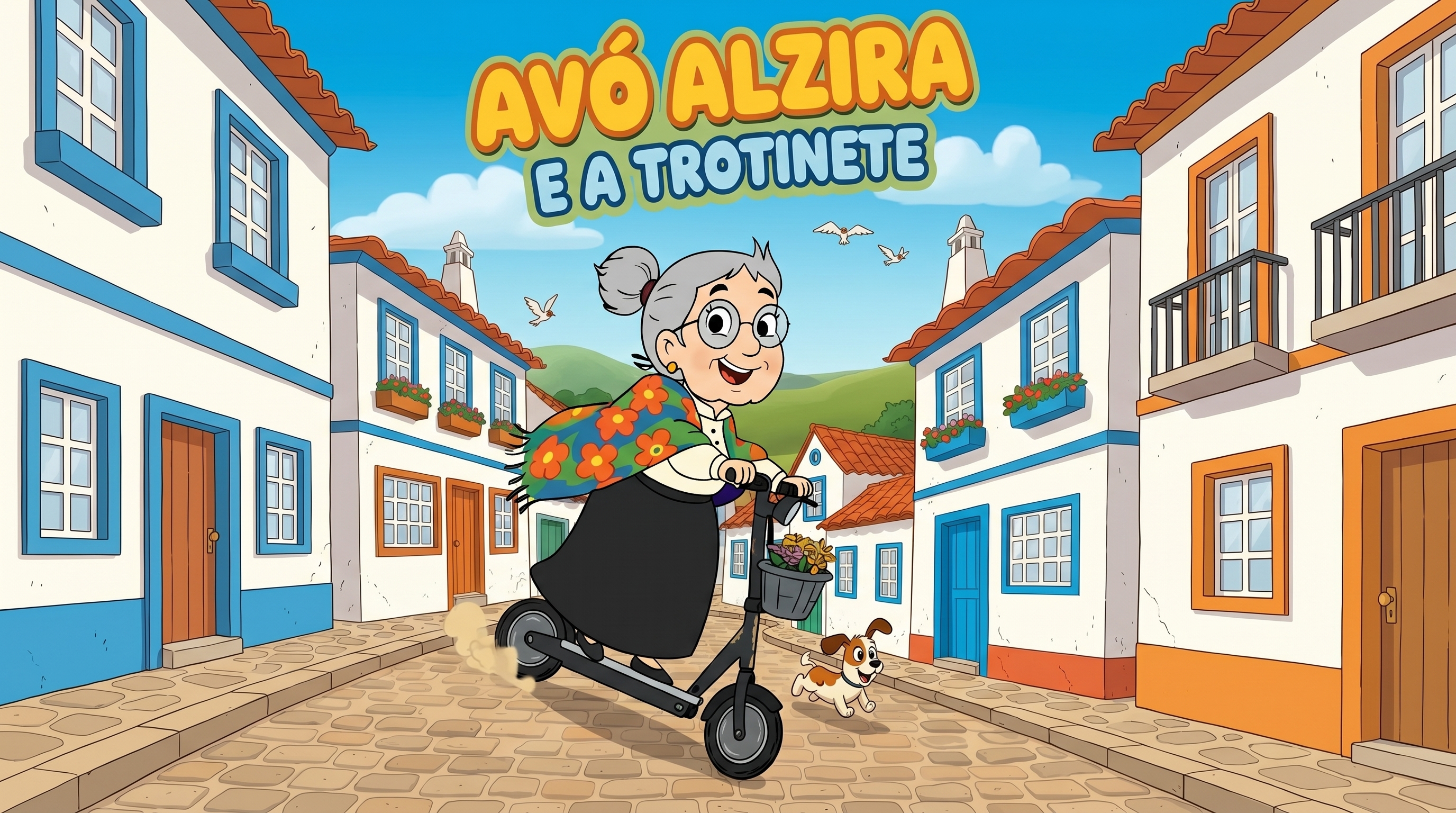 Grandma Alzira and the Electric Scooter — AI Animated Comedy