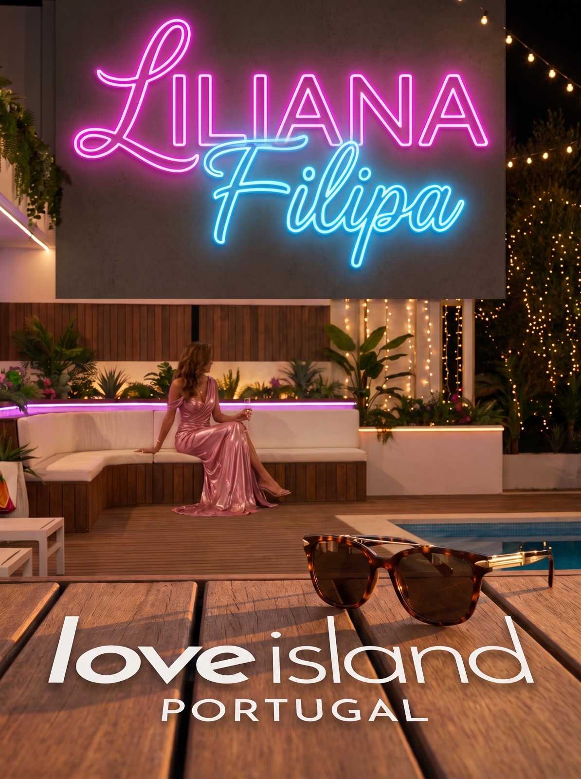 Love Island Portugal — AI Poster Concept 1