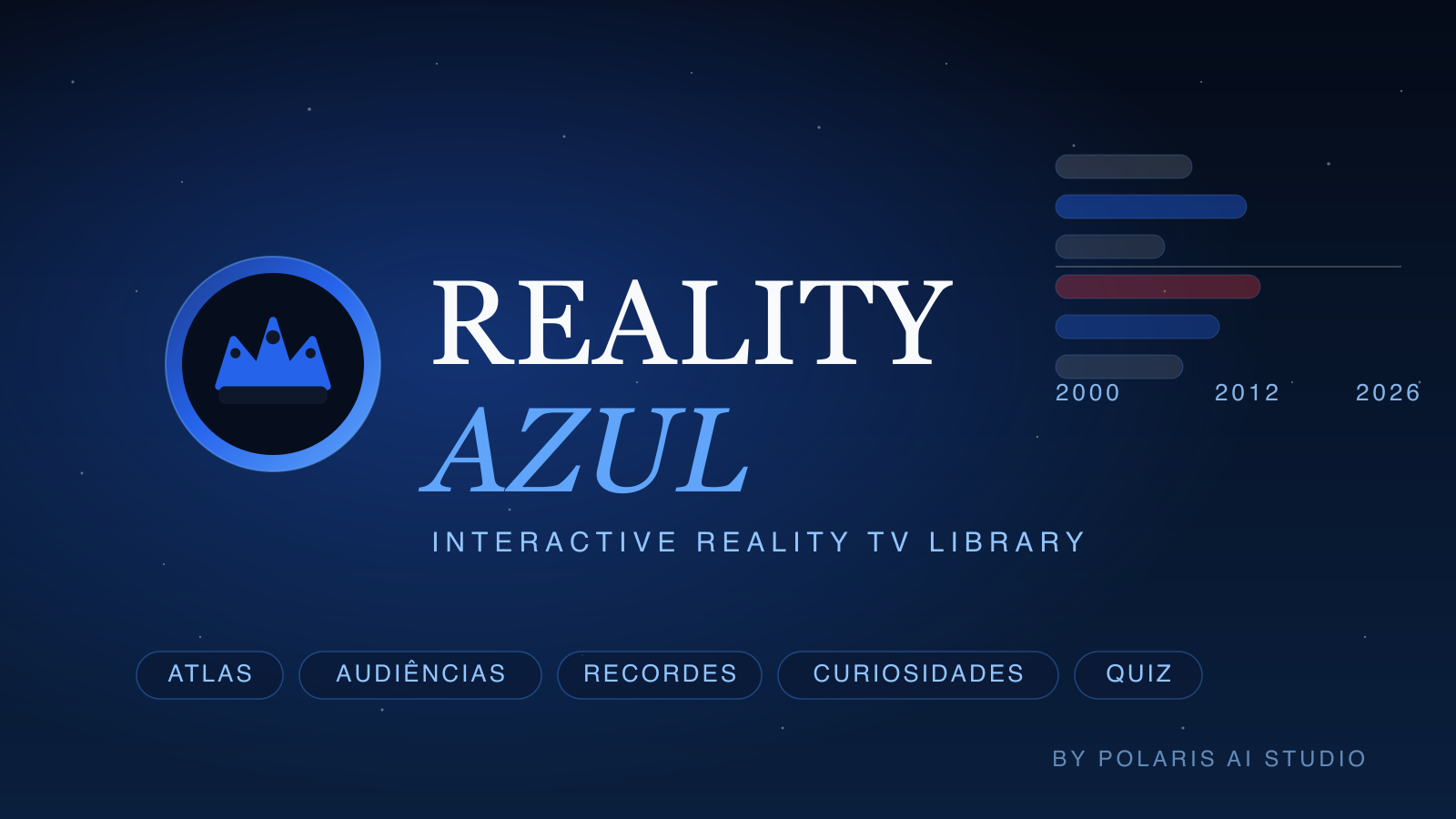 Reality Azul — Interactive Reality TV Library
