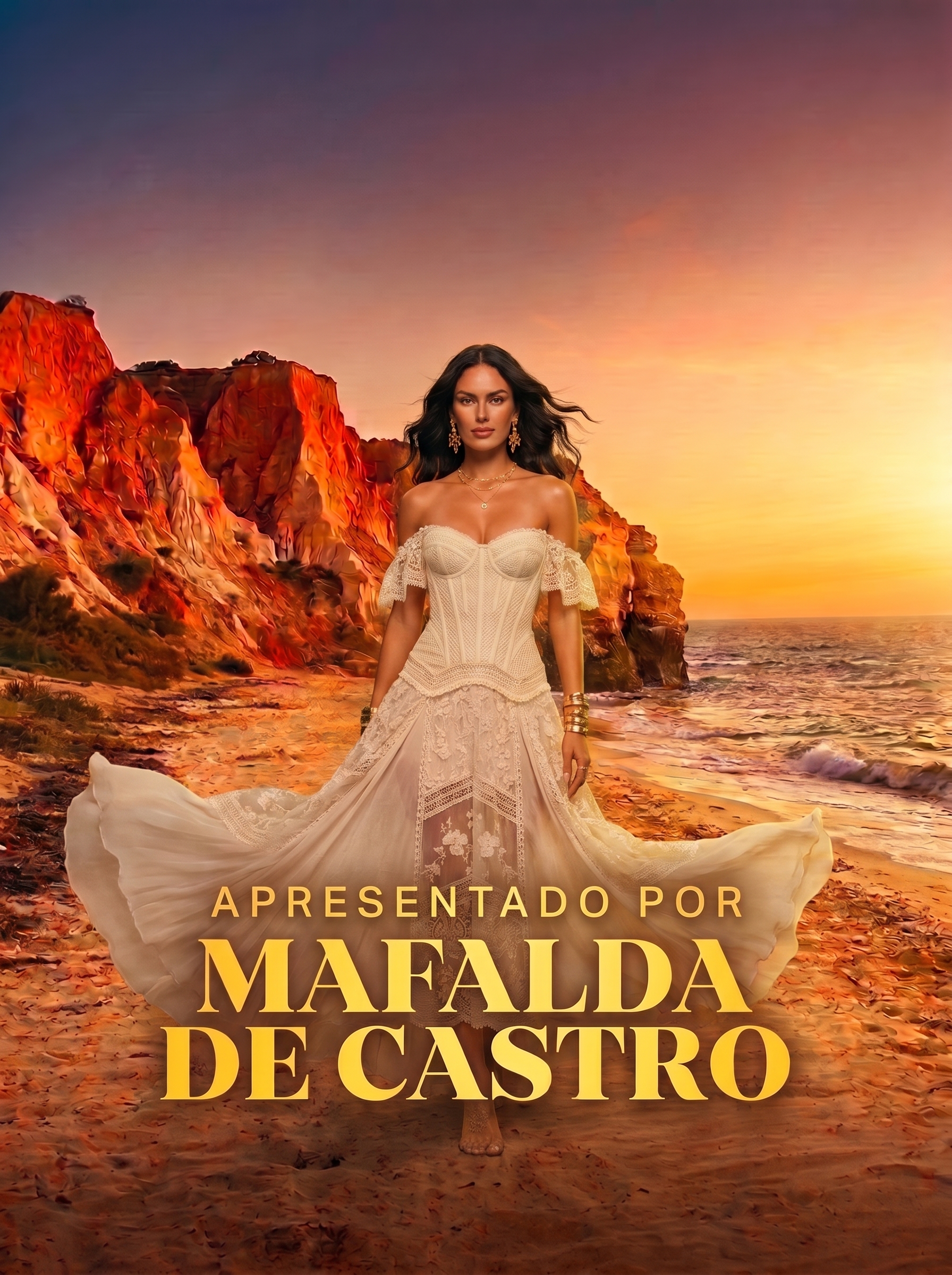Temptation Island Portugal — AI Poster Concept 3